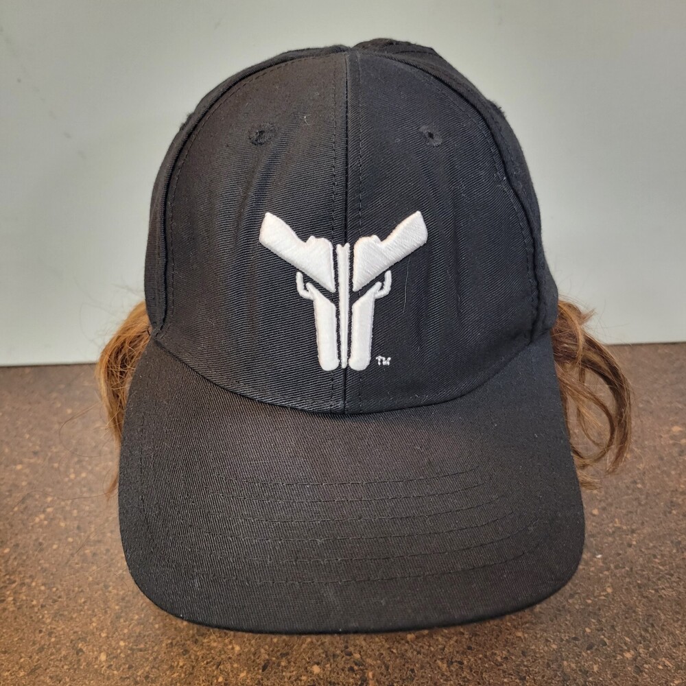 Blade Tech Baseball Cap Hat Mens One Size Black Polyester Embroidered Strapback